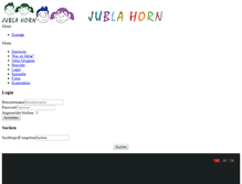 Tablet Screenshot of jublahorn.ch